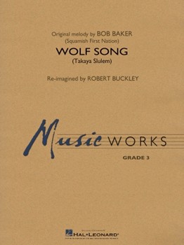 Wolf Song (Takaya Slulem) [concert band] Buckley Score & Pa