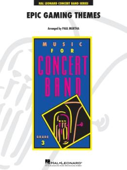 Epic Gaming Themes [concert band] Score & Pa