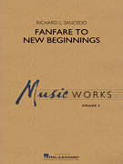 Fanfare for New Beginnings [concert band] Score & Pa