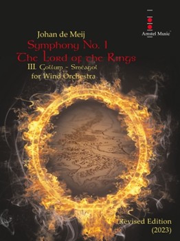 Symphony No. 1 The Lord of the Rings: III. Gollum - Smeagol (Revised Edition 2023) - for Wind Orchestra Score