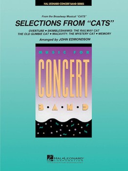 Cats Selections by Lloyd Webber Andrew - Edmondson John - for Concert Band
