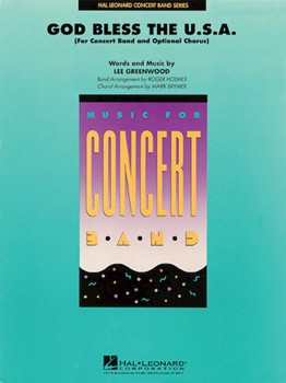 God Bless The Usa by - Holmes Roger - Lee Greenwood for Concert Band