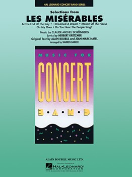 Les Miserables Selections by Schonberg Claude-Michel - Barker Warren - for Concert Band