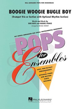Boogie Woogie Bugle Boy by Prince Hughie - Sweeney Michael - for Trumpet Trio (Optional Rhythm Section)