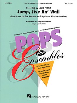Jump Jive An' Wail by Prima Louis - Moore Larry - for Brass Ensemble