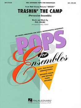Trashin' The Camp From tarzan by Collins Phil - Rapp William - for Percussion Choir