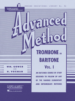 Rubank Advanced Method Volume 1 - Trombone or Baritone