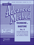 Rubank Gower/voxman   Rubank Advanced Method Volume 2 - Trombone / Baritone