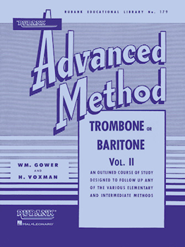 Rubank Advanced Method Volume 2 - Trombone or Baritone