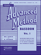 Rubank Voxman/Gower   Rubank Advanced Method Volume 1 - Bassoon