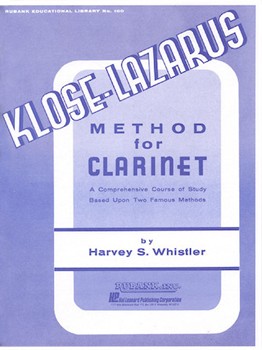 Klose-lazarus Method For Clarinet CLAR MTH