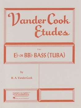 Vandercook Etudes For E-fl Or Bb-fl Bass by VanderCook H A for Tuba Method