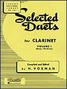 Rubank Various Voxman H  Selected Duets Volume 1 - Clarinet Duet