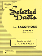 Rubank Various Voxman H  Selected Duets Volume 1 - Saxophone Duet