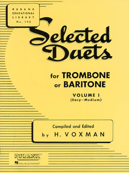 Selected Duets for Trombone or Baritone - Volume I