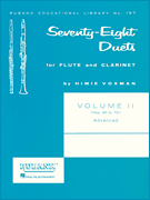 78 DUETS FOR FLUTE AND CLARINET
Volume 2