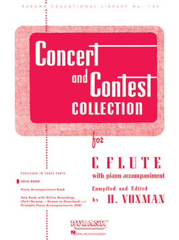 Rubank Concert and Contest Collection for Flute Solo Book