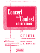 Rubank Various Voxman H  Concert and Contest Collection for Flute - Piano Accompaniment
