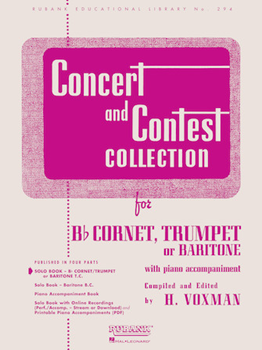 Rubank  Voxman  Concert and Contest Collection for Trumpet / Bari TC - Piano Accompaniment