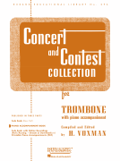 Concert and Contest Collection for Trombone - Piano Accompaniment Tbone/PA