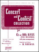 Rubank  Voxman  Concert and Contest Collection for Bass/Tuba (BC) - Piano Accompaniment