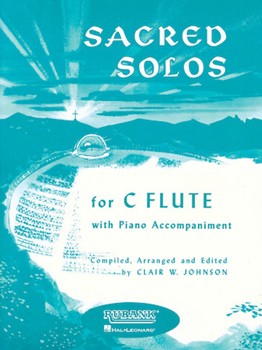 Sacred Solos by Various - Johnson Clair - for Flute and Piano