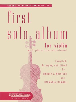 1st Solo Album by Whistler - Herman Hummel - for Violin and Piano