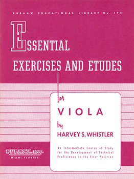 Essential Exercises & Etudes by Whistler Harvey for Viola Method