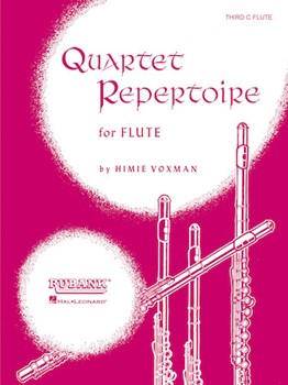 Quartet Repertoire for Flute by Various - Voxman and Hervig - for Full Score