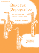 Rubank  Voxman H  Quartet Repertoire For Saxophone - Tenor Saxophone