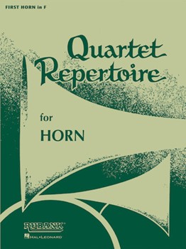 Quartet Repertoire for French Horn by Various - Voxman and Hervig - for Full Score