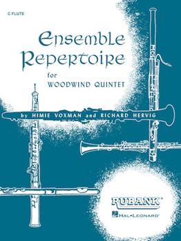 Ensemble Repertoire For WW Quintet by Various - Voxman and Hervig - for Full Score