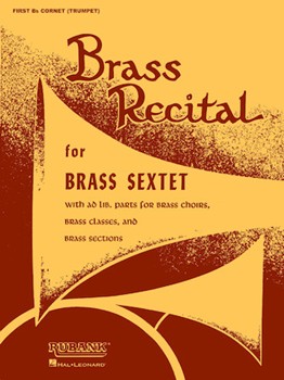 Brass Recital For Brass Sextet by - Voxman Himie - for French Horn 1 (3rd Part)