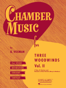 Rubank  Voxman H  Chamber Music For Three Woodwinds Volume 2 - Woodwind Trio