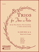 Six Trios for Three Flutes, Op. 83 - First Part Flute