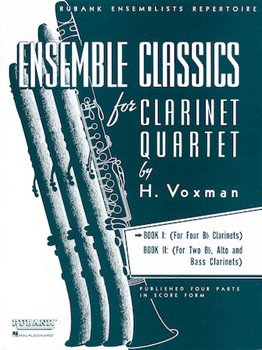 Ensemble Classics for Clarinet Quartet - Book 1
