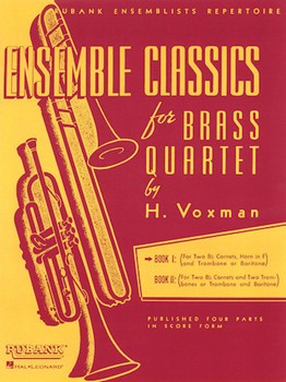 Ensemble Classics for Brass Quartet - Book 1