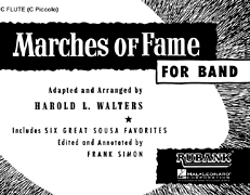 Rubank Various Composers Walters  Marches Of Fame For Band - Flute