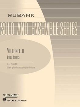 Villanella by Koepke Paul for Flute and Piano