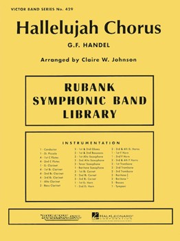 Hallelujah Chorus by Handel George Frideric - Johnson Clair - for Concert Band