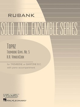 Topaz by VanderCook H A for Trombone and Piano
