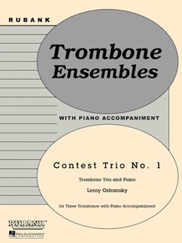 Contest Trio #1 by Ostransky Leroy for Trombone Trio