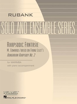 Rhapsodic Fantasie (based on Hungarian Rhapsody No. 2) by Liszt Franz - M. Edwards - for Mallet and Piano