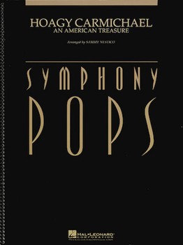 Hoagy Carmichael - An American Treasure by Carmichael Hoagy - Nestico Sammy - for Full Orchestra