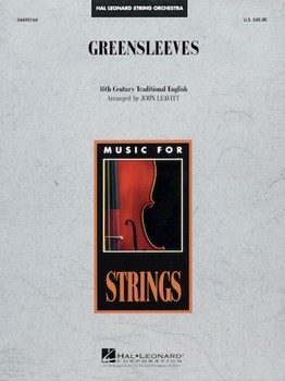 Greensleeves by - Leavitt John - for String Orchestra