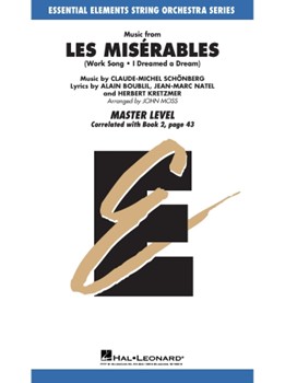 Les Miserables Music From by Boublil and Schonberg - Moss John - for String Orchestra