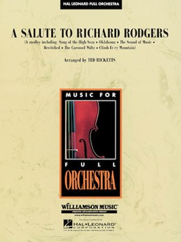 Salute To Richard Rodgers by Rodgers Richard - Ricketts Ted - for Full Orchestra