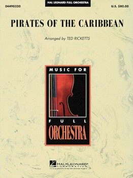 Pirates Of The Caribbean by Badelt Klaus - Ricketts Ted - for Full Orchestra