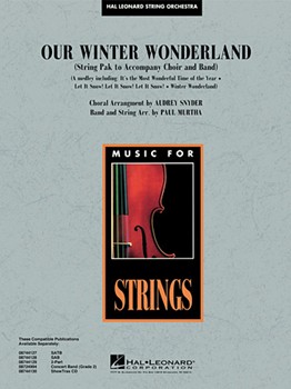 Our Winter Wonderland by - Snyder Audrey - for Instrumental Parts (String Pak)