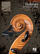 Hal Leonard  Slatkin L  Holidays for Piano and Strings - String Bass